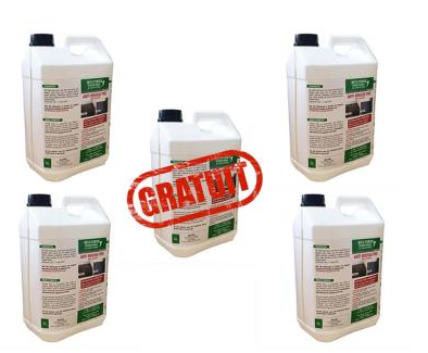 Pack Cadeau 4: 4 bidons Stop dépôts verts 5L = 5L offert